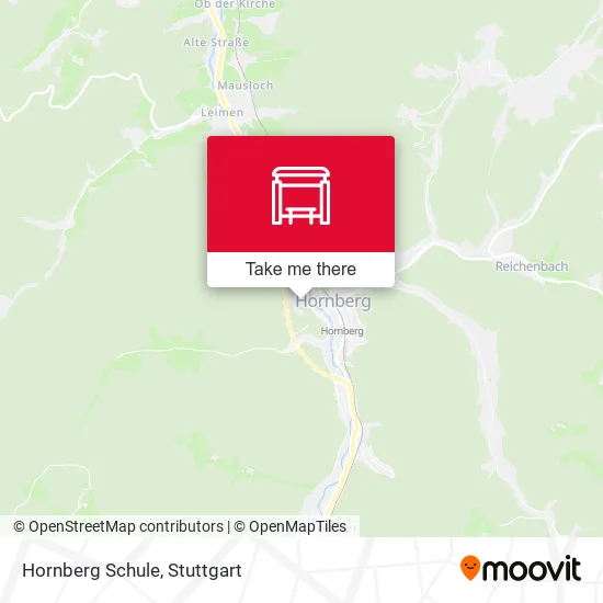 Карта Hornberg Schule