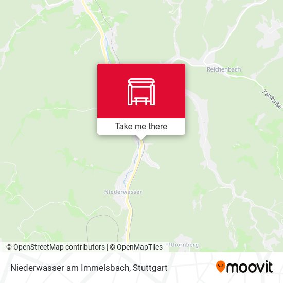 Niederwasser am Immelsbach map