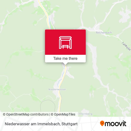 Карта Niederwasser am Immelsbach