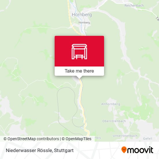 Карта Niederwasser Rössle