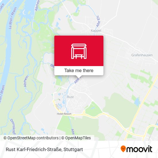 Rust Karl-Friedrich-Straße map