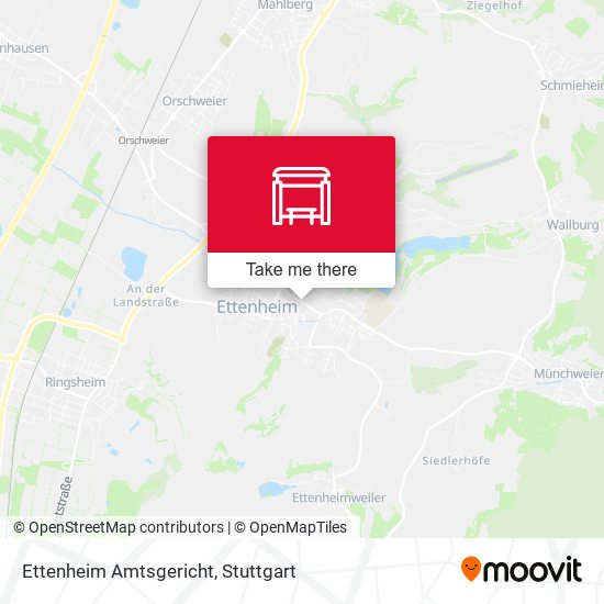Ettenheim Amtsgericht map