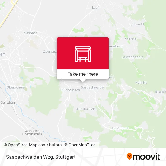 Карта Sasbachwalden Wzg