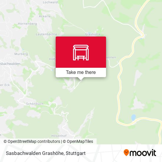 Карта Sasbachwalden Grashöhe