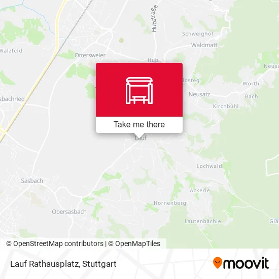 Lauf Rathausplatz map