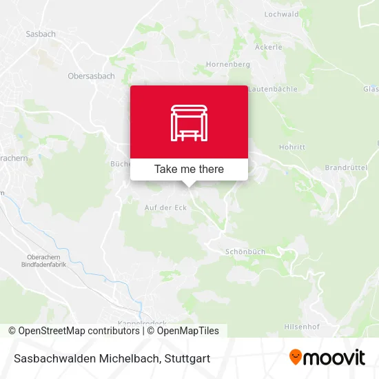 Карта Sasbachwalden Michelbach