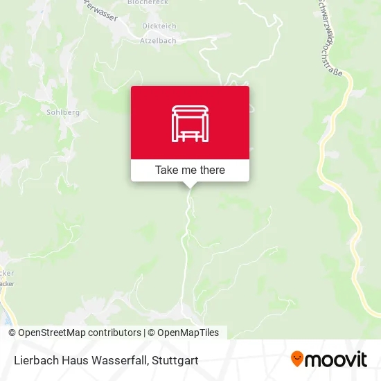 Карта Lierbach Haus Wasserfall