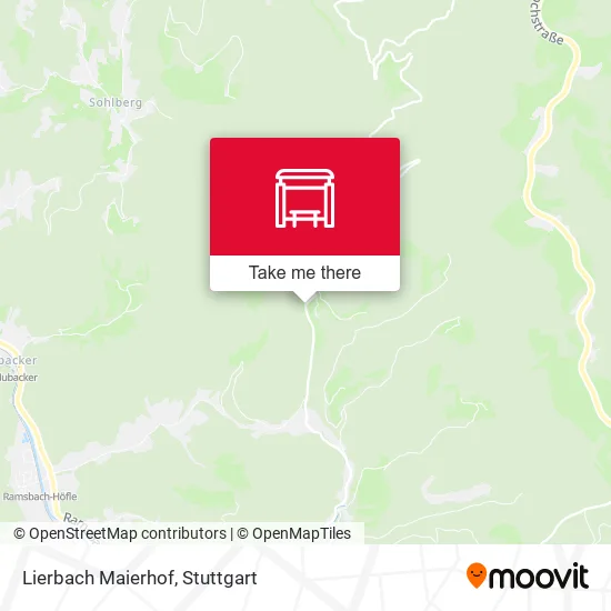 Карта Lierbach Maierhof