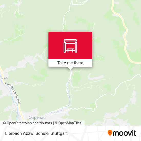 Lierbach Abzw. Schule map