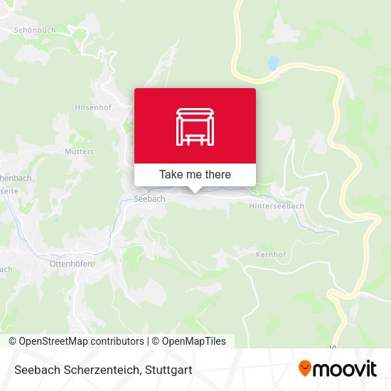 Карта Seebach Scherzenteich