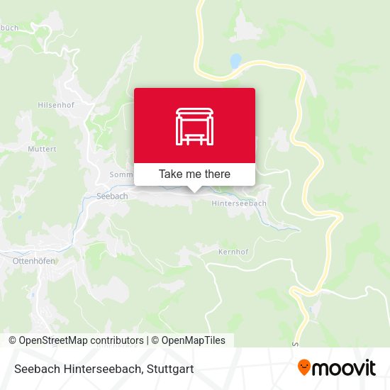 Seebach Hinterseebach map