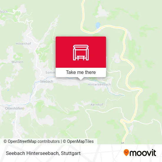 Карта Seebach Hinterseebach