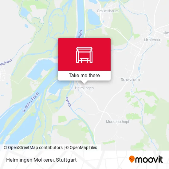 Карта Helmlingen Molkerei