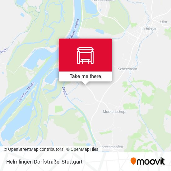 Helmlingen Dorfstraße map