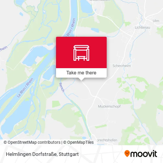 Карта Helmlingen Dorfstraße
