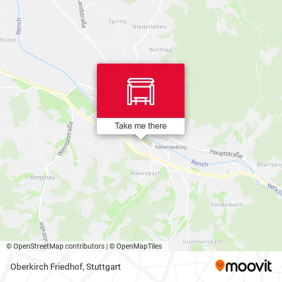 Карта Oberkirch Friedhof