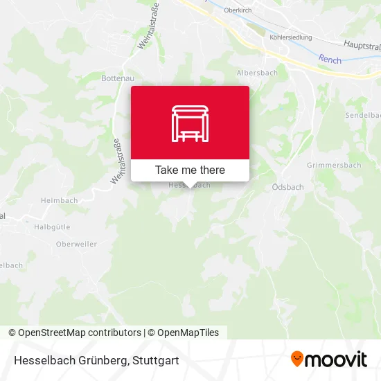 Карта Hesselbach Grünberg