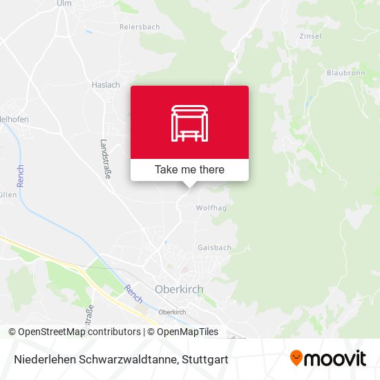 Niederlehen Schwarzwaldtanne map