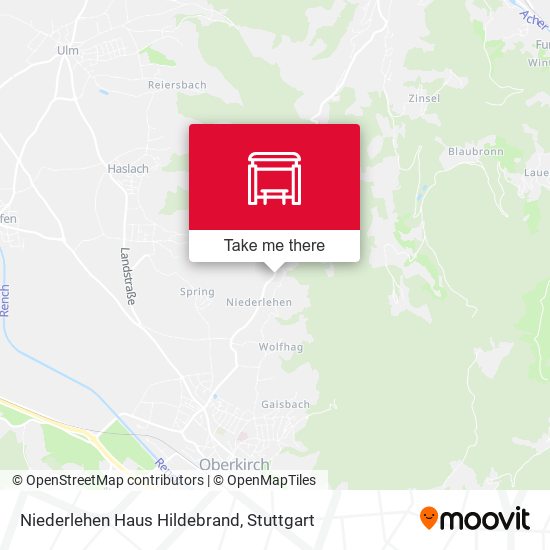 Niederlehen Haus Hildebrand map