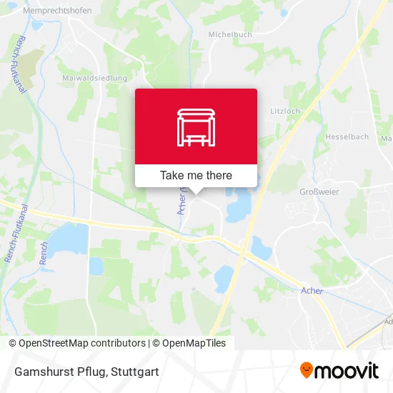 Карта Gamshurst Pflug