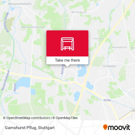 Карта Gamshurst Pflug