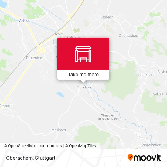 Карта Oberachern