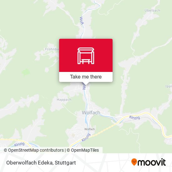 Карта Oberwolfach Edeka