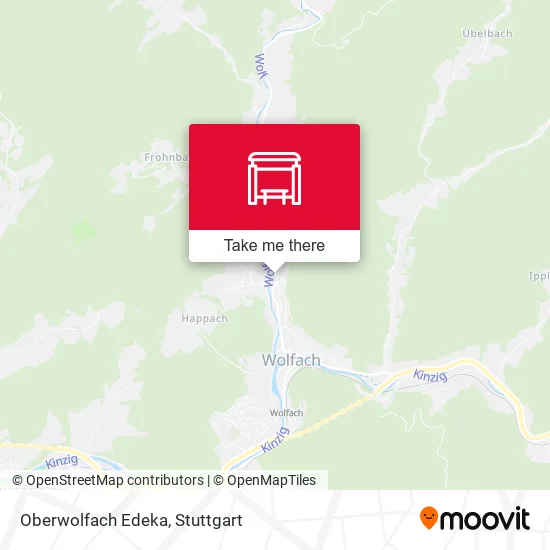 Карта Oberwolfach Edeka