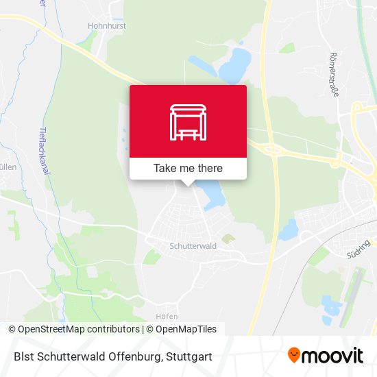 Карта Blst Schutterwald Offenburg