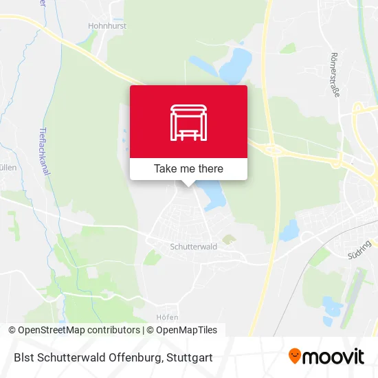 Карта Blst Schutterwald Offenburg