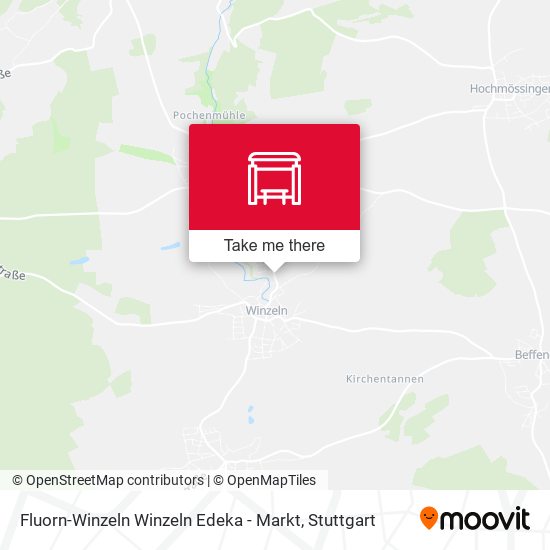 Fluorn-Winzeln Winzeln Edeka - Markt map