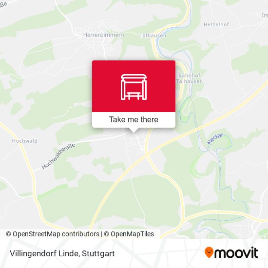 Villingendorf Linde map