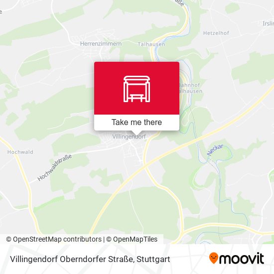 Villingendorf Oberndorfer Straße map