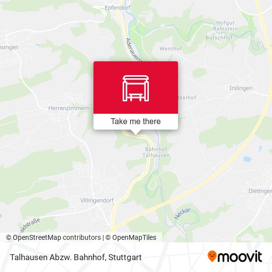 Talhausen Abzw. Bahnhof map