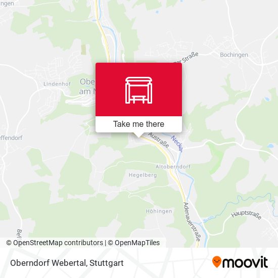 Карта Oberndorf Webertal