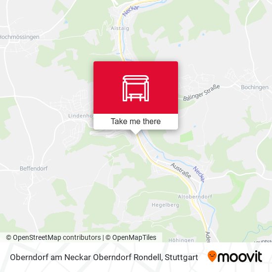 Oberndorf am Neckar Oberndorf Rondell map