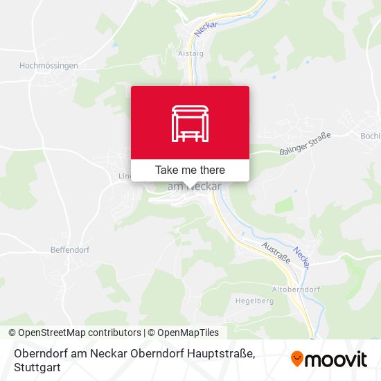 Oberndorf am Neckar Oberndorf Hauptstraße map
