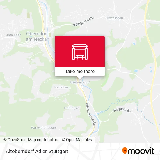 Карта Altoberndorf Adler
