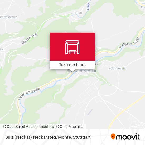 Sulz (Neckar) Neckarsteg/Monte map