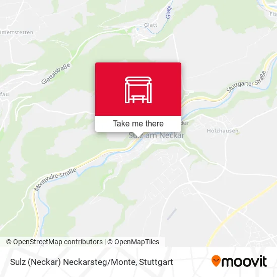 Карта Sulz (Neckar) Neckarsteg/Monte