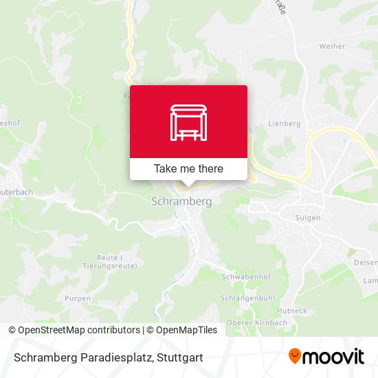 Schramberg Paradiesplatz map