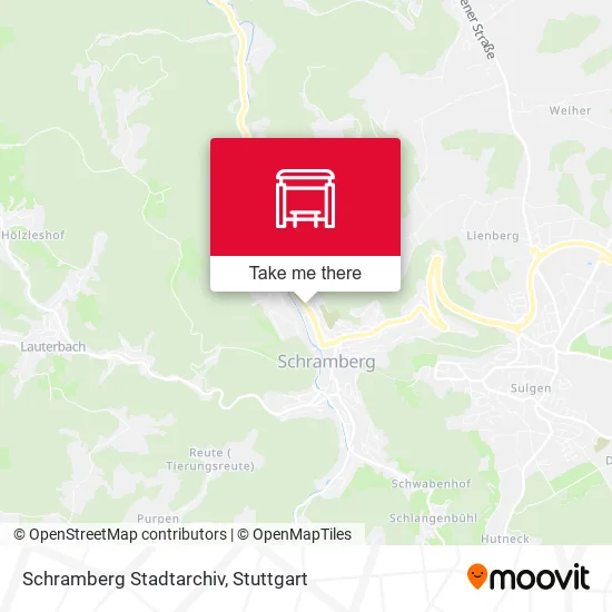 Карта Schramberg Stadtarchiv