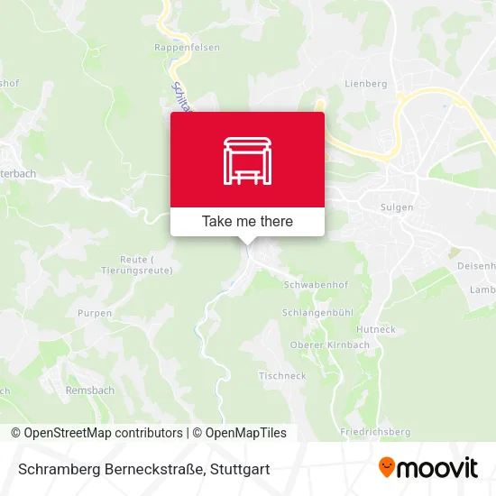 Карта Schramberg Berneckstraße