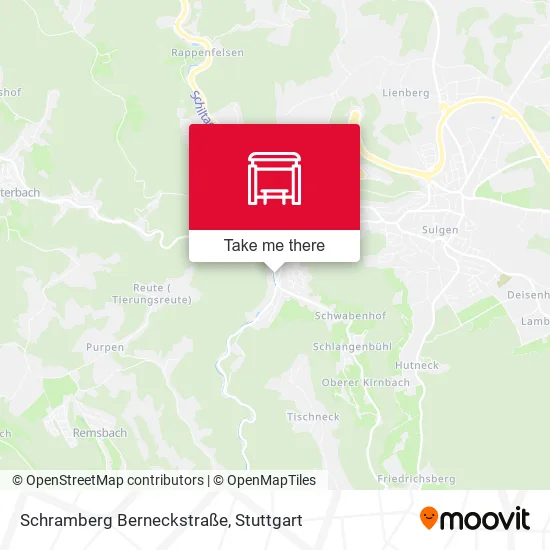 Карта Schramberg Berneckstraße
