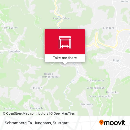 Schramberg Fa. Junghans map