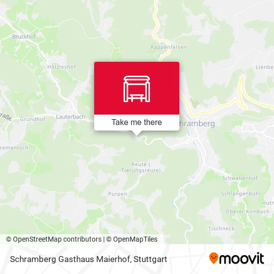 Карта Schramberg Gasthaus Maierhof