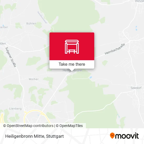 Карта Heiligenbronn Mitte