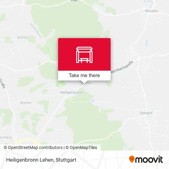 Карта Heiligenbronn Lehen