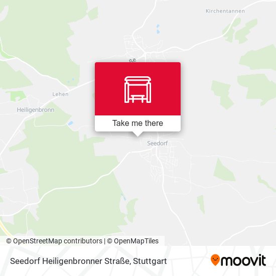 Seedorf Heiligenbronner Straße map