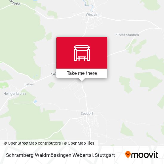 Карта Schramberg Waldmössingen Webertal